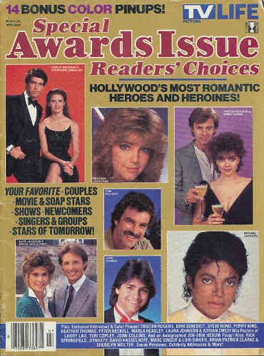 TV PICTURE LIFE magazine side cover  1984