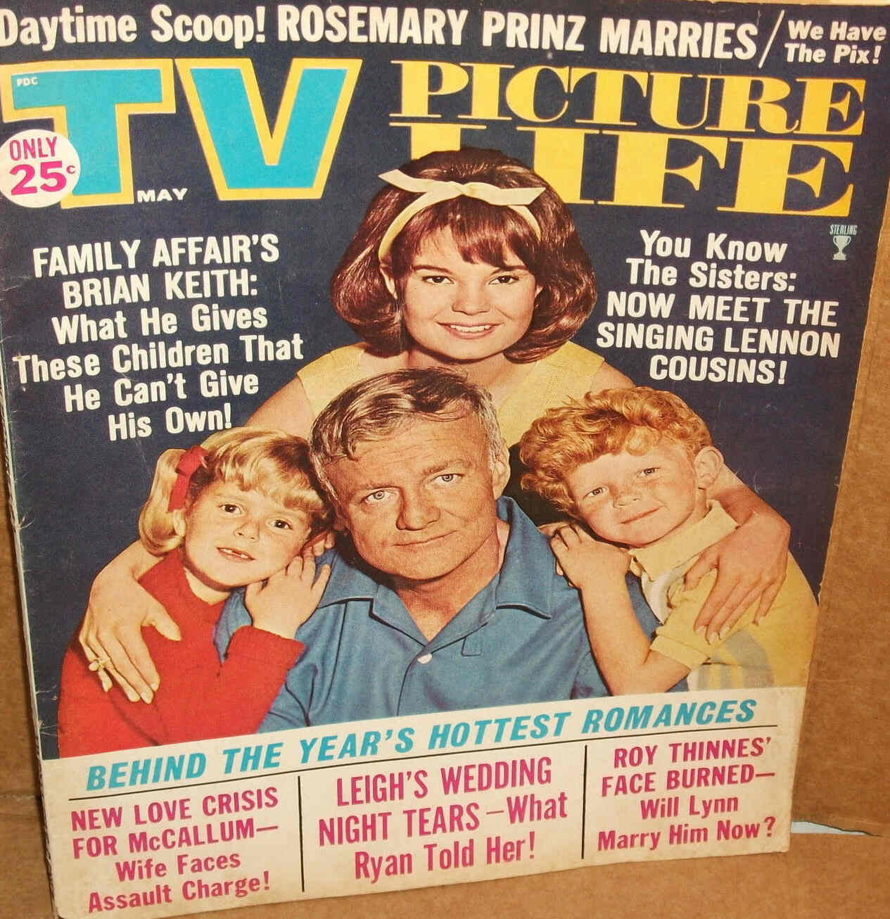 TV PICTURE LIFE magazine side cover May 1957