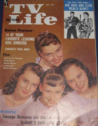 TV PICTURE LIFE magazine side cover May 1959