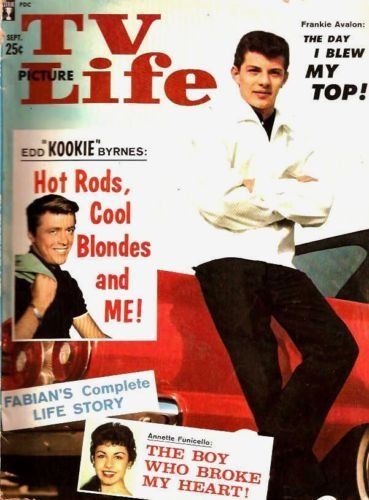 TV PICTURE LIFE magazine side cover September 1959