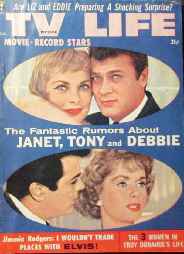 TV PICTURE LIFE magazine side cover December 1960