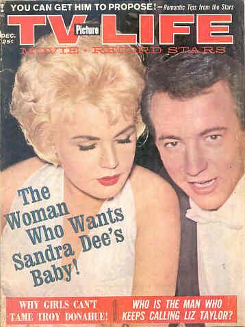 TV PICTURE LIFE magazine side cover December 1961