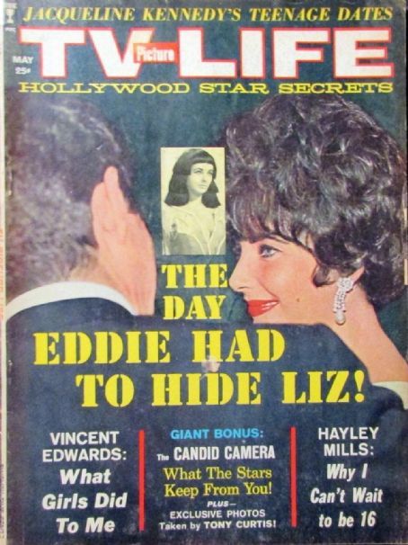TV PICTURE LIFE magazine side cover May 1962