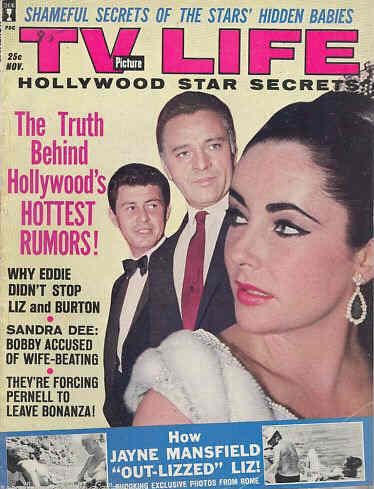TV PICTURE LIFE magazine side cover November 1963