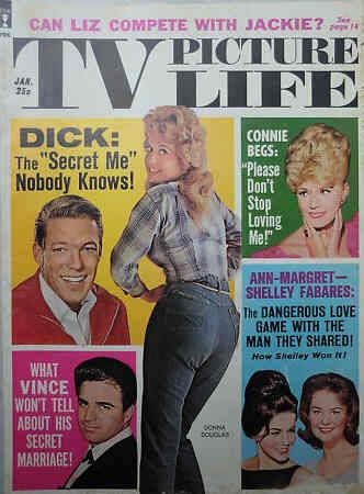 TV PICTURE LIFE magazine side cover January 1964