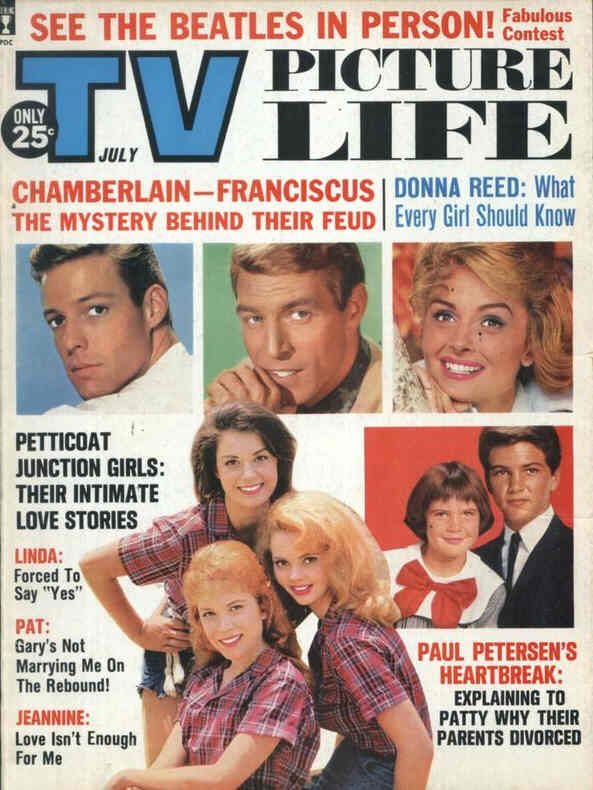 TV PICTURE LIFE magazine side cover July 1964
