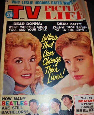 TV PICTURE LIFE magazine side cover August 1964
