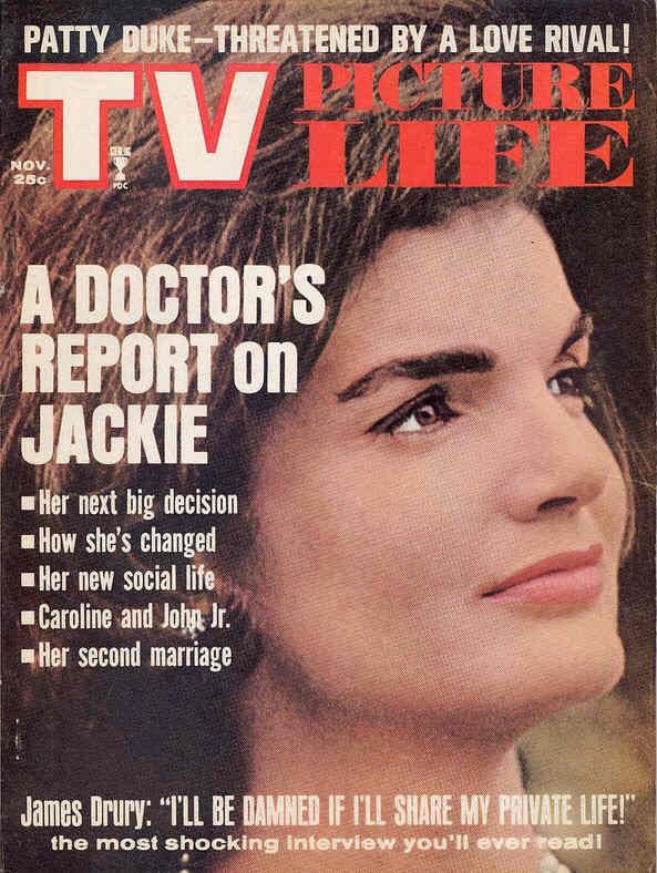 TV PICTURE LIFE magazine side cover November 1964