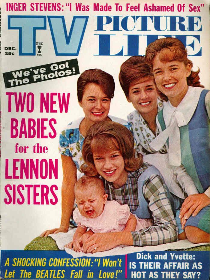 TV PICTURE LIFE magazine side cover December 1964