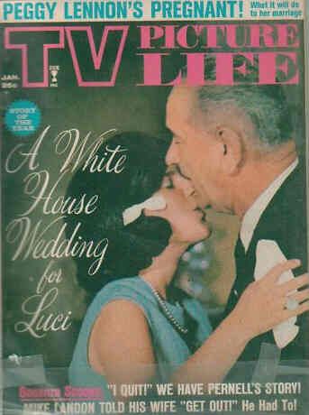 TV PICTURE LIFE magazine side cover January 1965