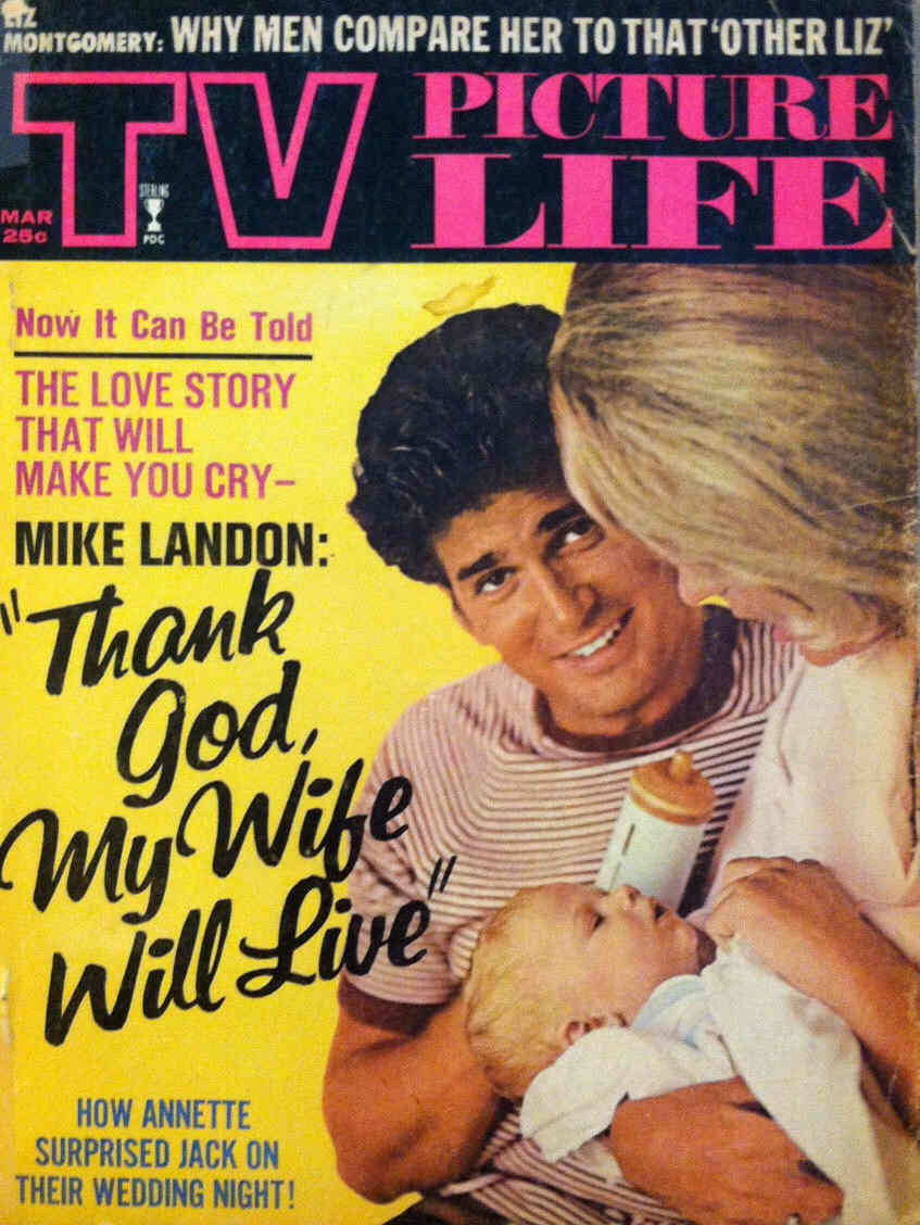 TV PICTURE LIFE magazine side cover March 1965