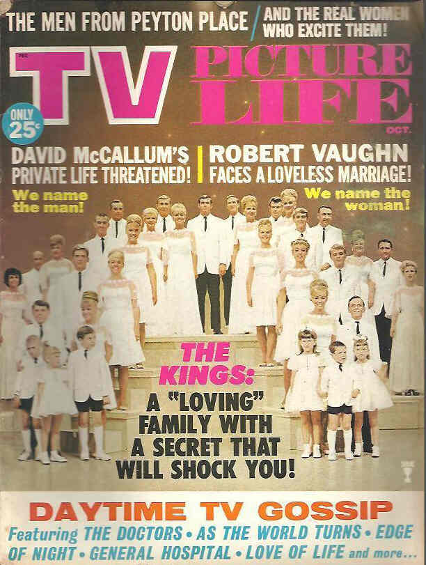 TV PICTURE LIFE magazine side cover October 1965