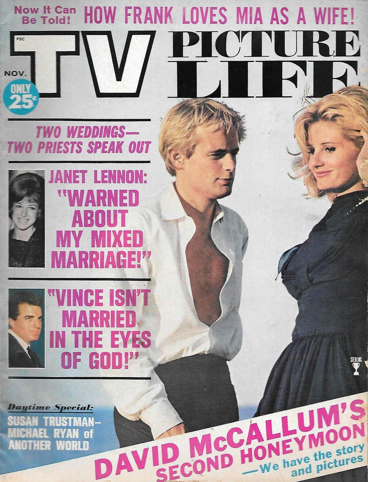 TV PICTURE LIFE magazine side cover November 1965