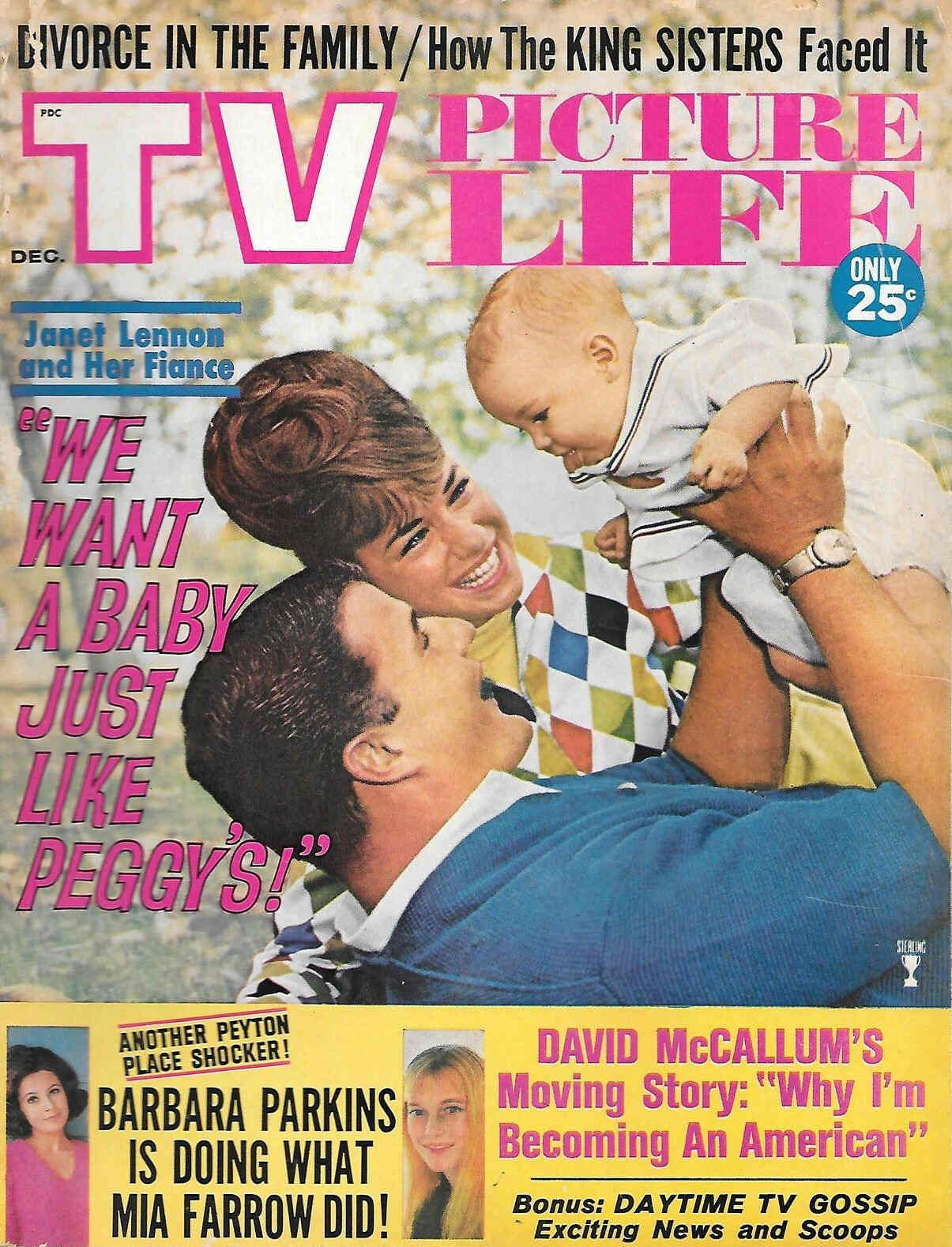 TV PICTURE LIFE magazine side cover December 1965