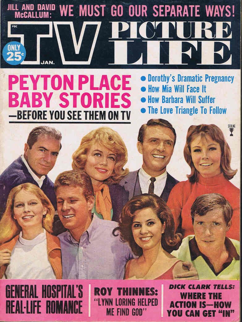 TV PICTURE LIFE magazine side cover January 1966