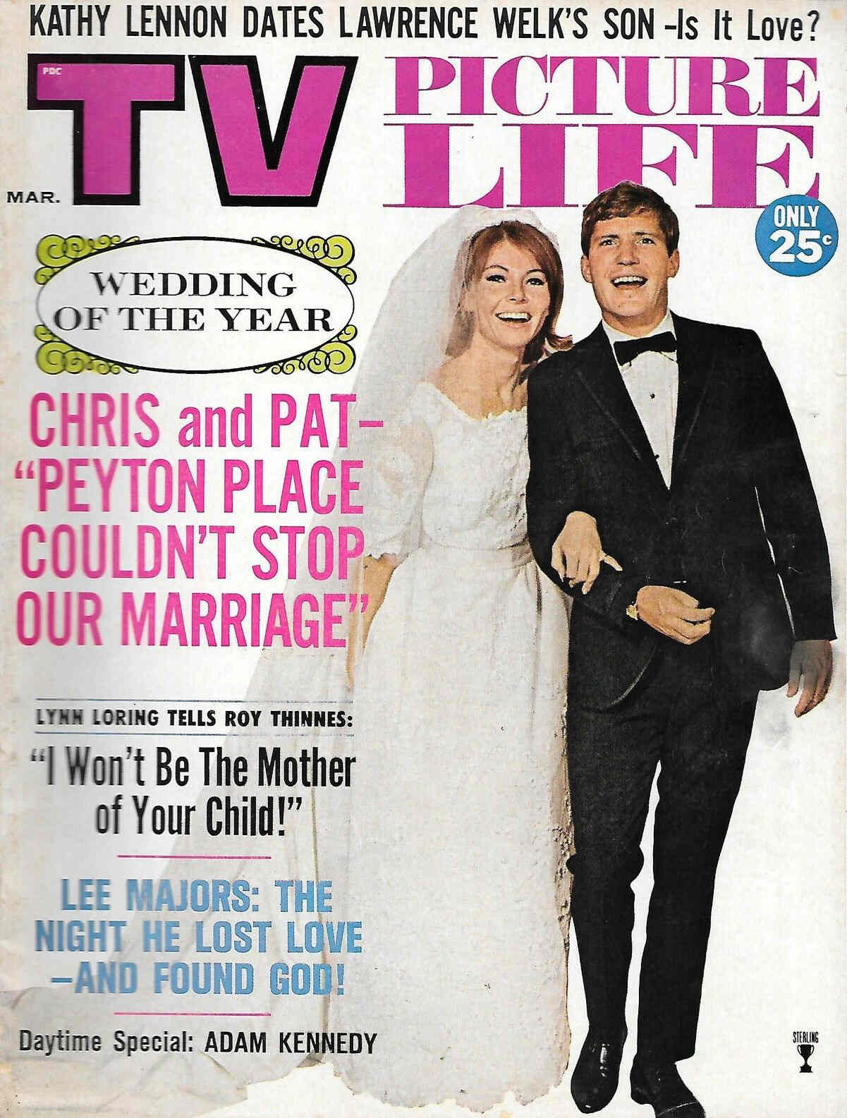 TV PICTURE LIFE magazine side cover March 1966