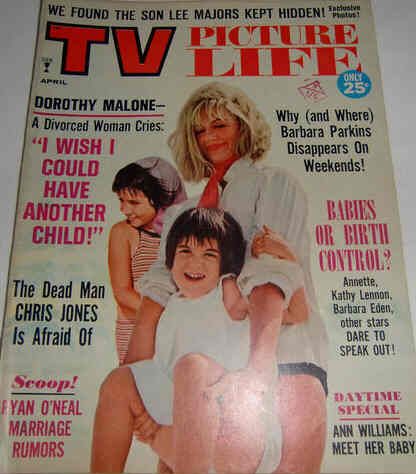 TV PICTURE LIFE magazine side cover April 1966