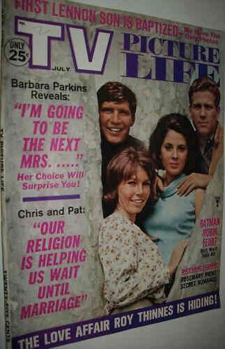 TV PICTURE LIFE magazine side cover July 1966