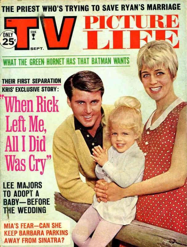 TV PICTURE LIFE magazine side cover September 1966