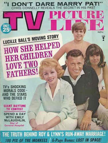 TV PICTURE LIFE magazine side cover November 1966