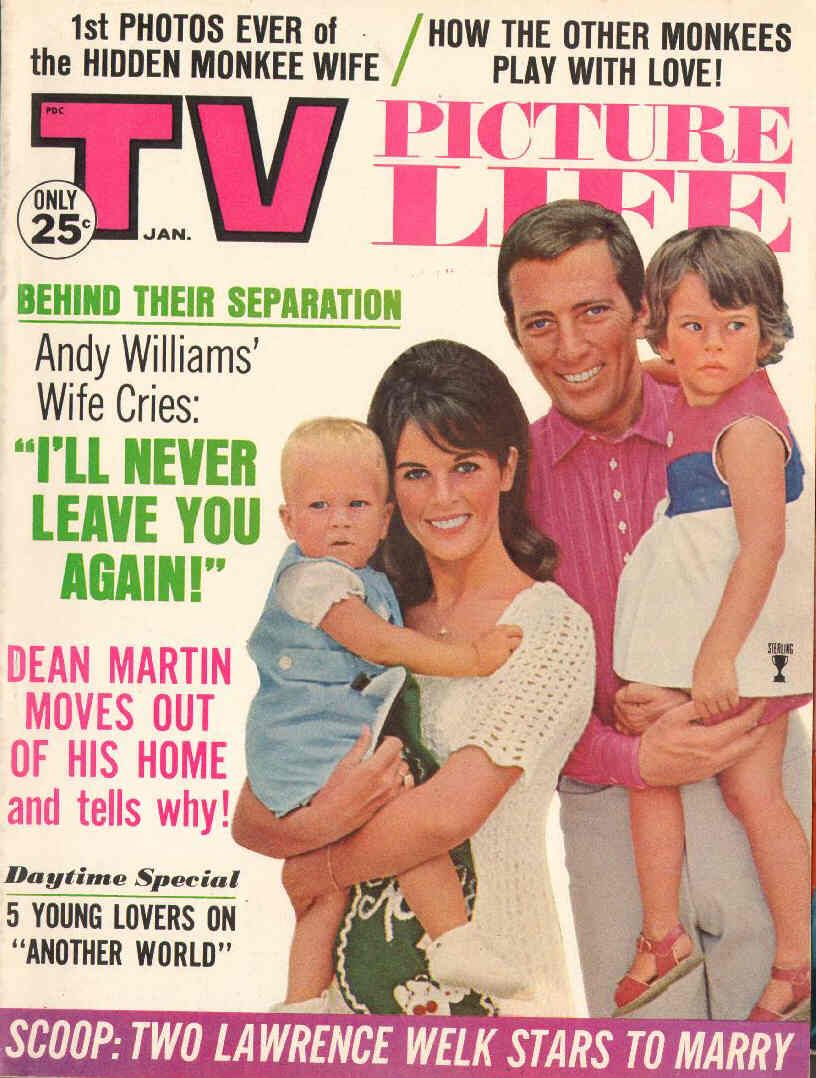 TV PICTURE LIFE magazine side cover January 1967