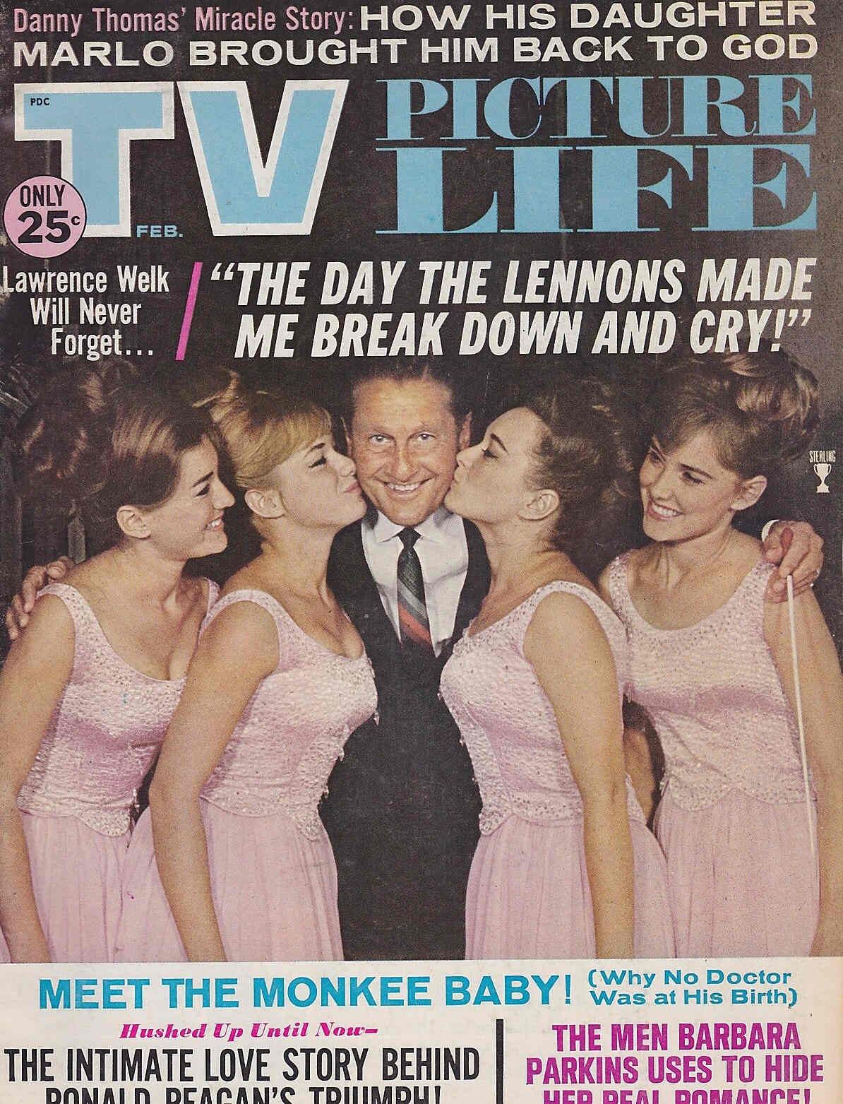 TV PICTURE LIFE magazine side cover February 1967