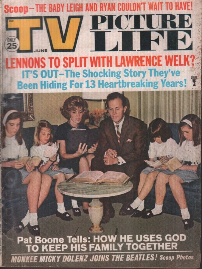 TV PICTURE LIFE magazine side cover June 1967