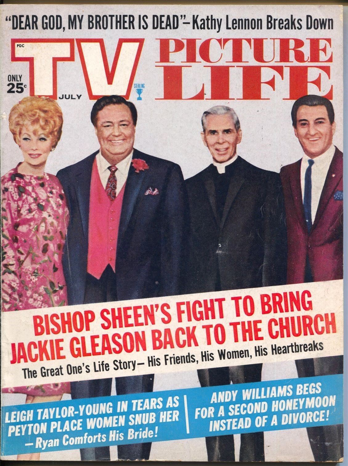TV PICTURE LIFE magazine side cover July 1967