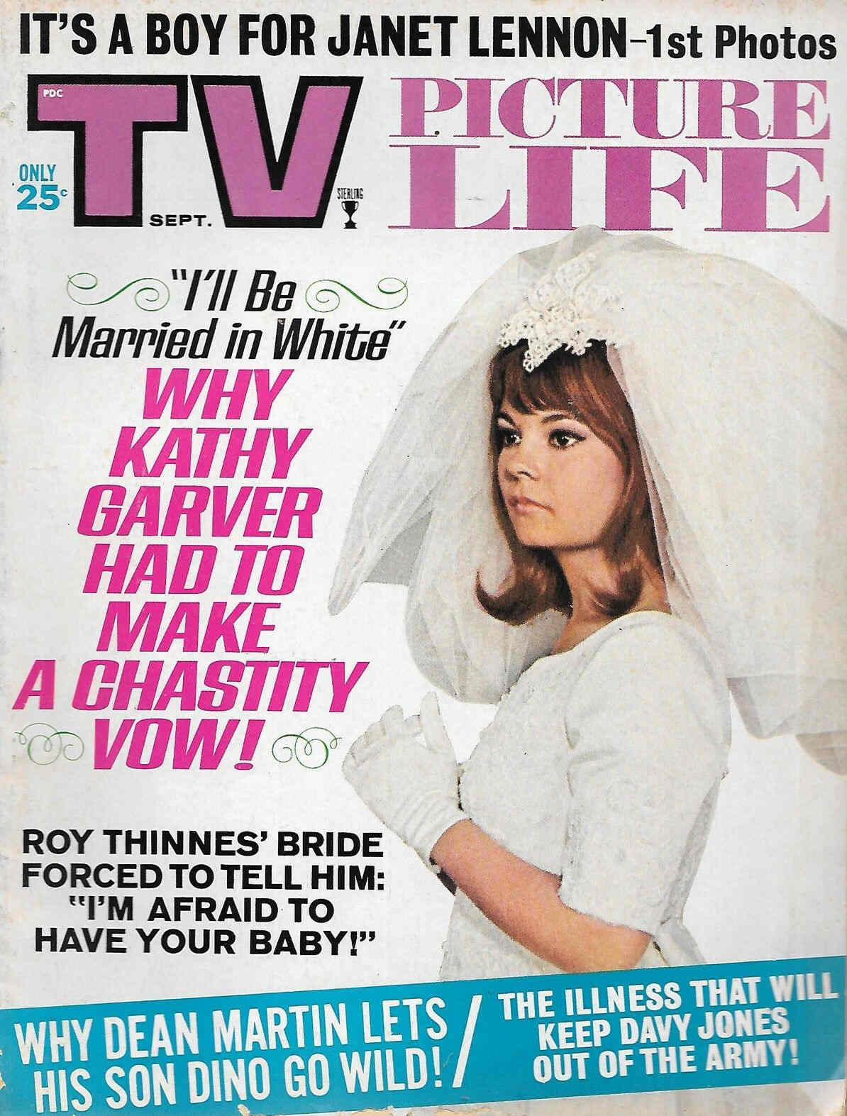 TV PICTURE LIFE magazine side cover September 1967