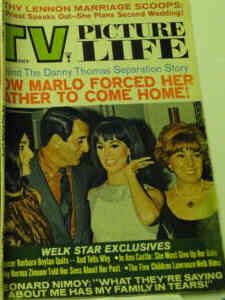 TV PICTURE LIFE magazine side cover October 1967