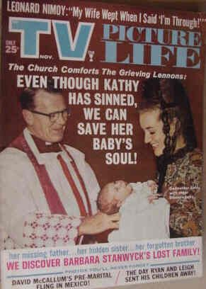 TV PICTURE LIFE magazine side cover November 1967