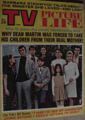 TV PICTURE LIFE magazine side cover January 1968