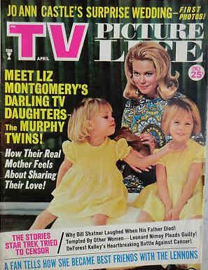 TV PICTURE LIFE magazine side cover April 1968