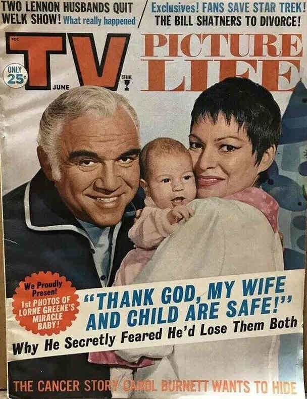 TV PICTURE LIFE magazine side cover June 1968