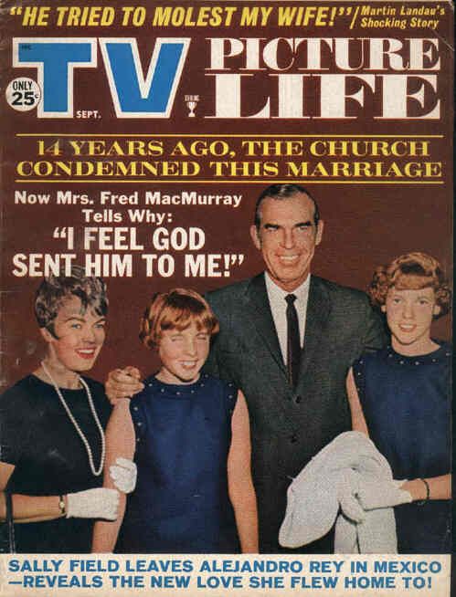 TV PICTURE LIFE magazine side cover September 1968