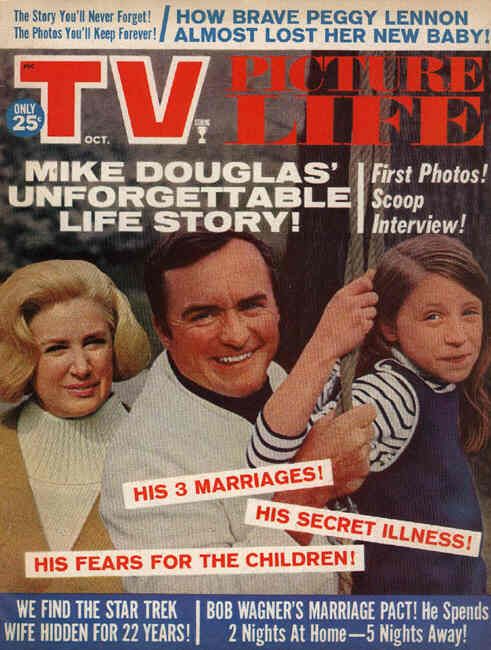 TV PICTURE LIFE magazine side cover October 1968
