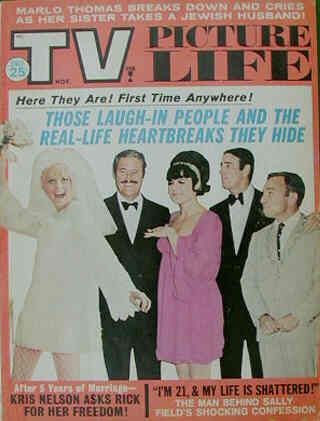 TV PICTURE LIFE magazine side cover November 1968
