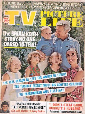 TV PICTURE LIFE magazine side cover January 1969