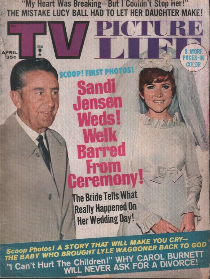 TV PICTURE LIFE magazine side cover April 1969