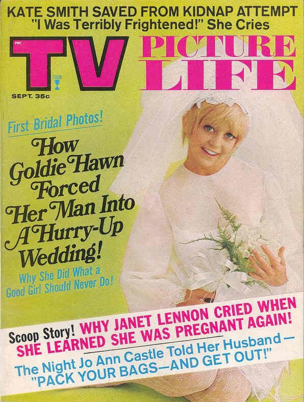 TV PICTURE LIFE magazine side cover September 1969