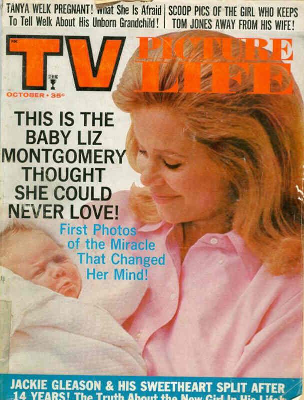 TV PICTURE LIFE magazine side cover October 1969