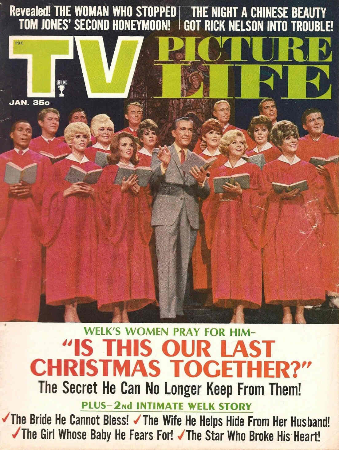 TV PICTURE LIFE magazine side cover January 1970