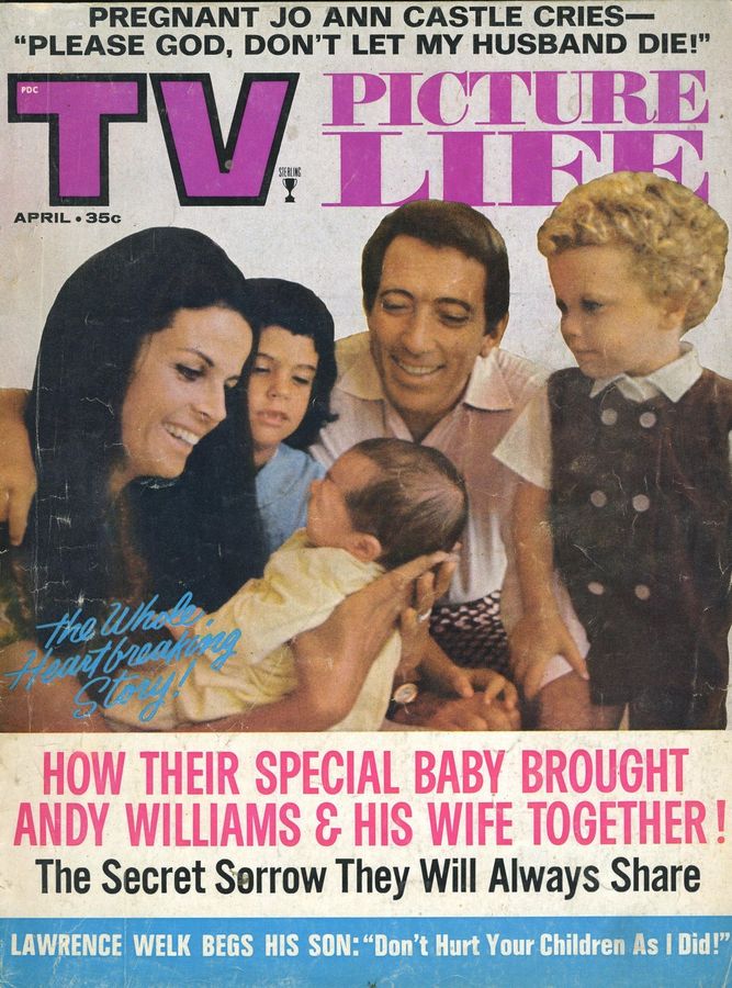 TV PICTURE LIFE magazine side cover April 1970