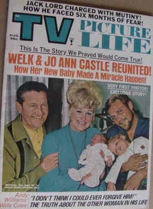 TV PICTURE LIFE magazine side cover August 1970
