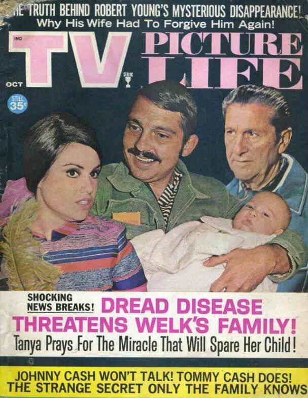 TV PICTURE LIFE magazine side cover October 1970