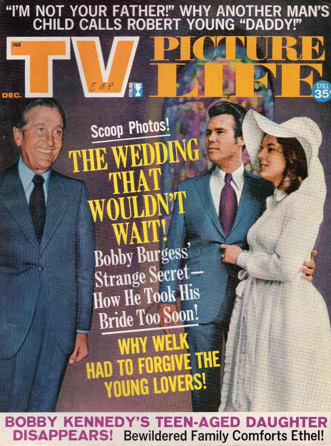 TV PICTURE LIFE magazine side cover December 1970