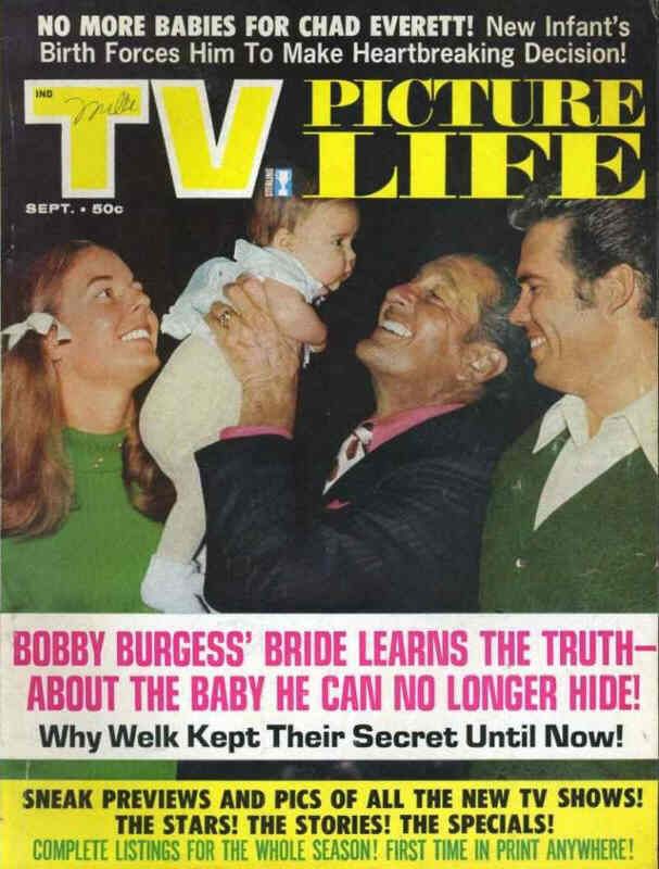 TV PICTURE LIFE magazine side cover September 1971