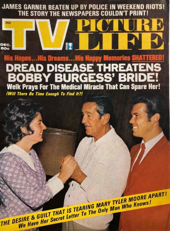 TV PICTURE LIFE magazine side cover December 1971