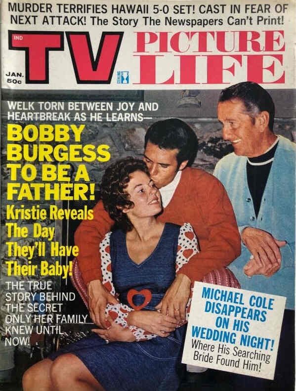TV PICTURE LIFE magazine side cover January 1972