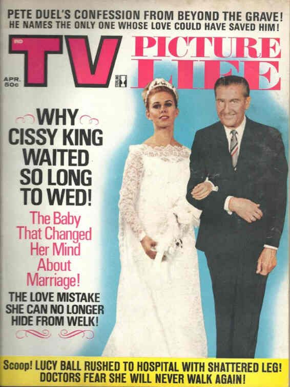 TV PICTURE LIFE magazine side cover April 1972
